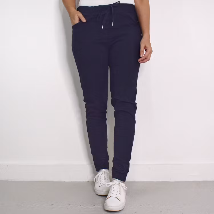 ANDRASORTERING Stretchig Byxa Alva MÖRKBLÅ