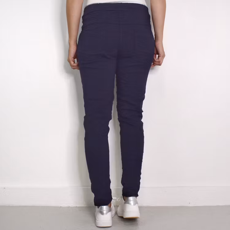 ANDRASORTERING Stretchig Byxa Alva MÖRKBLÅ