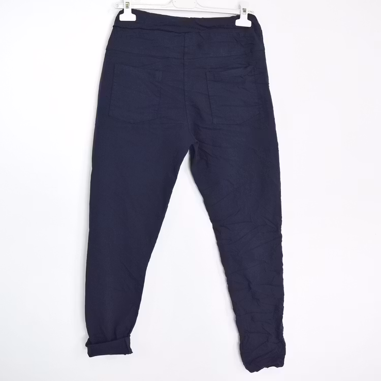 ANDRASORTERING Stretchig Byxa Alva MÖRKBLÅ