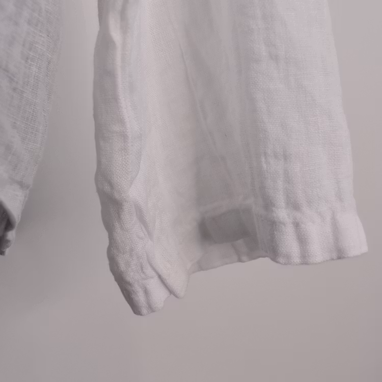 ANDRASORTERING Linneblus med Krås VIT