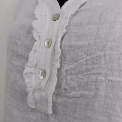 ANDRASORTERING Linneblus med Krås VIT