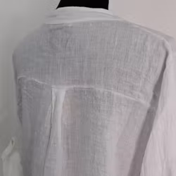 ANDRASORTERING Linneblus med Krås VIT