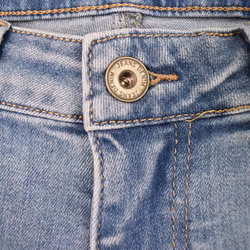 ANDRASORTERING Jeans med Gylf LJUS BLÅ Storlek M/38 - 3D Denim