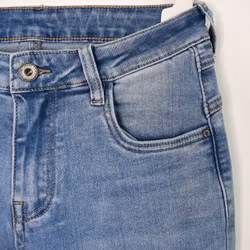ANDRASORTERING Jeans med Gylf LJUS BLÅ Storlek M/38 - 3D Denim