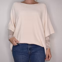 ANDRASORTERING Finstickad Ponchotröja Sia PANNA - Marta du Chateau