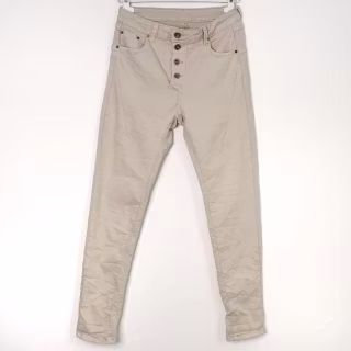 ANDRASORTERING Jeans med Knappar BEIGE CHIARO - 3D Denim