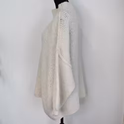 SECOND HAND! Stickad Tröja Over Sized ECRU