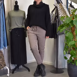 ANDRASORTERING Stretchig Byxa Alva TAUPE