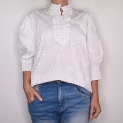 ANDRASORTERING Skjorta Krås Linda VIT L/XL - Marta du Chateau