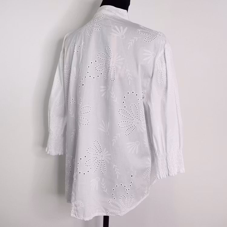 ANDRASORTERING Skjorta Krås Linda VIT L/XL - Marta du Chateau