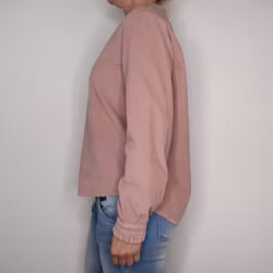 ANDRASORTERING Blus Morgana Cord OLD PINK L/XL - Marta du Chateau