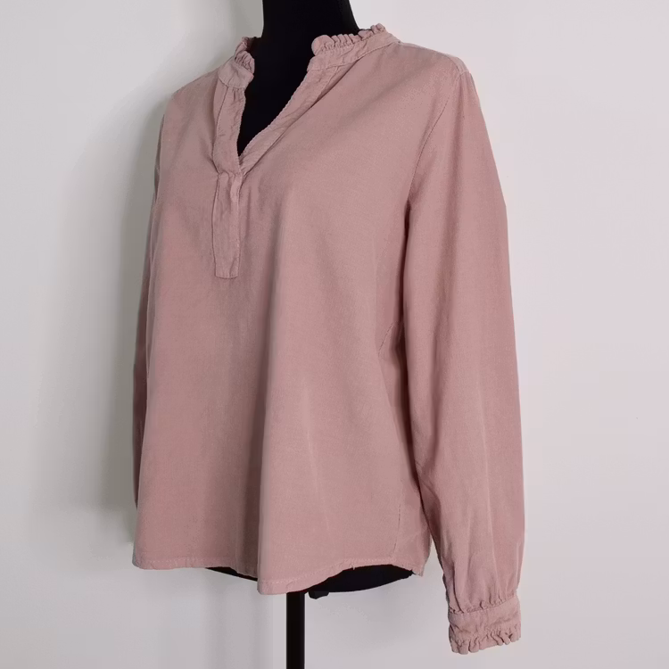 ANDRASORTERING Blus Morgana Cord OLD PINK L/XL - Marta du Chateau