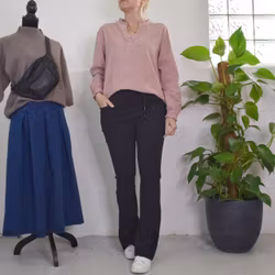 ANDRASORTERING Blus Morgana Cord OLD PINK L/XL - Marta du Chateau