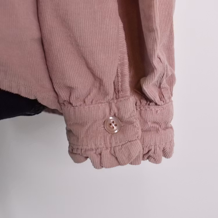 ANDRASORTERING Blus Morgana Cord OLD PINK L/XL - Marta du Chateau