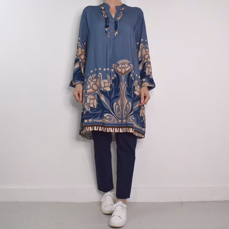 ANDRASORTERING Tunika Capri JEANSBLÅ L/XL - Marta du Chateau