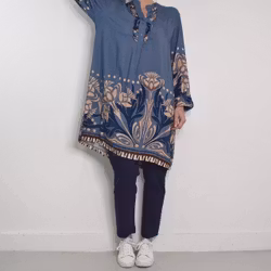 ANDRASORTERING Tunika Capri JEANSBLÅ L/XL - Marta du Chateau