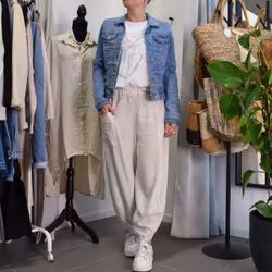 ANDRASORTERING Byxa Baggy Maud SABBIA - Marta du Chateau