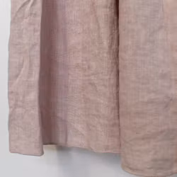 ANDRASORTERING Linnekjol med volanger ROSA