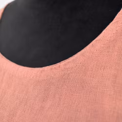 ANDRASORTERING Linneklänning med Fickor MELOGRANO