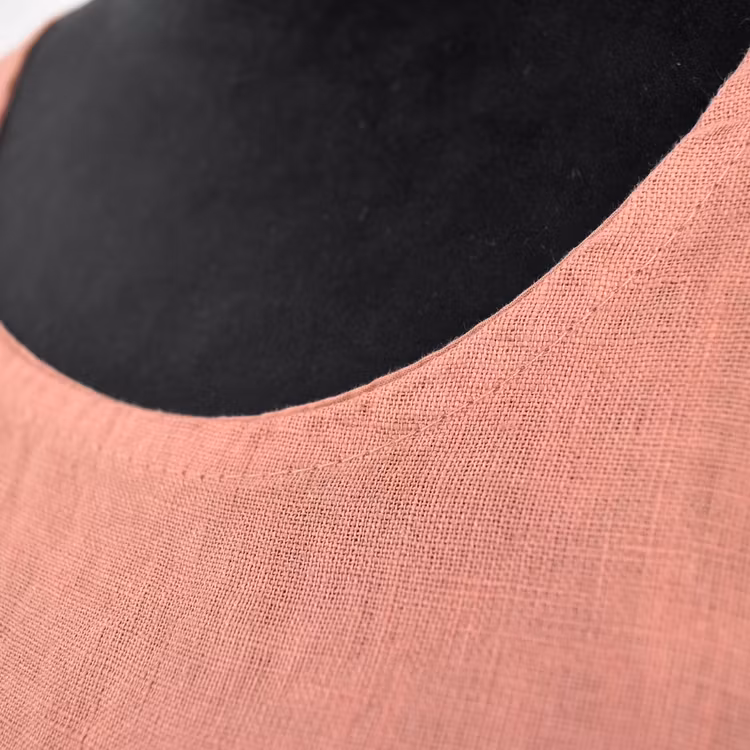 ANDRASORTERING Linneklänning med Fickor MELOGRANO