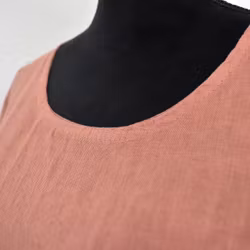 ANDRASORTERING Linneklänning med Fickor MELOGRANO