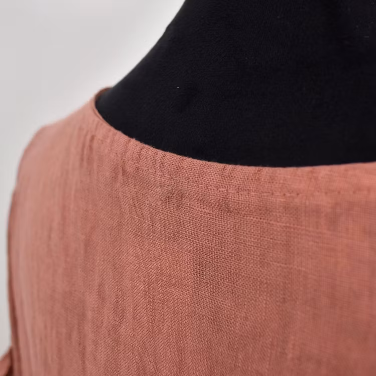 ANDRASORTERING Linneklänning med Fickor MELOGRANO