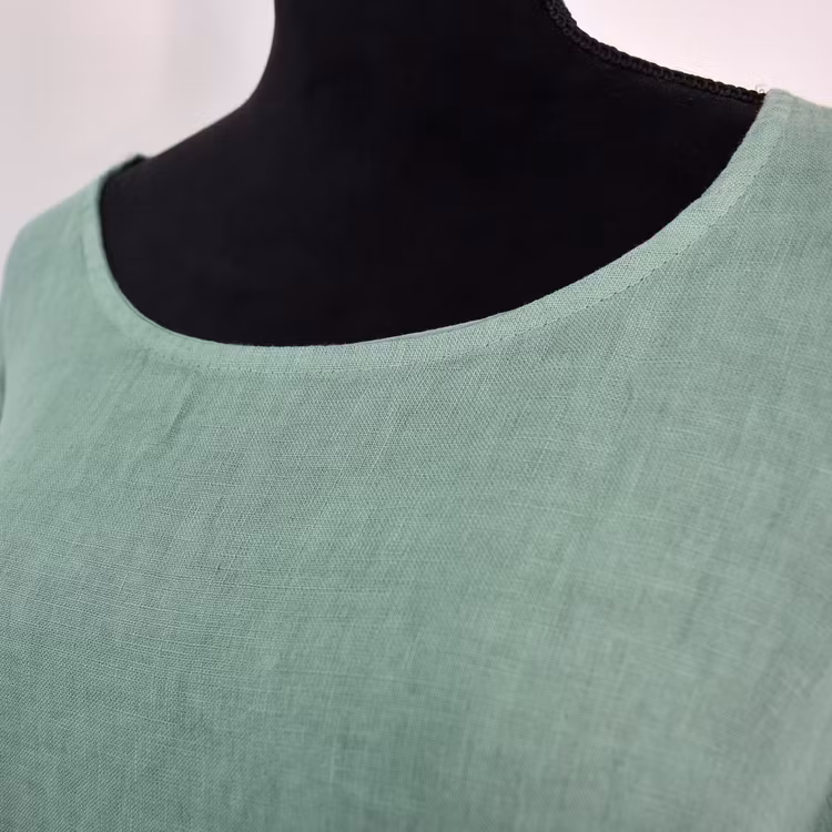 ANDRASORTERING Linneklänning med Fickor LAGO