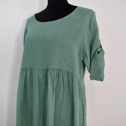 ANDRASORTERING Linneklänning med Fickor LAGO