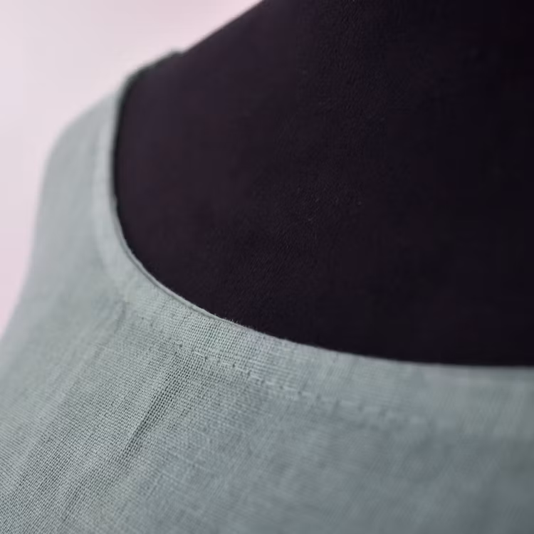 ANDRASORTERING Linneklänning med Fickor LAGO