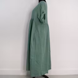 ANDRASORTERING Linneklänning med Fickor LAGO