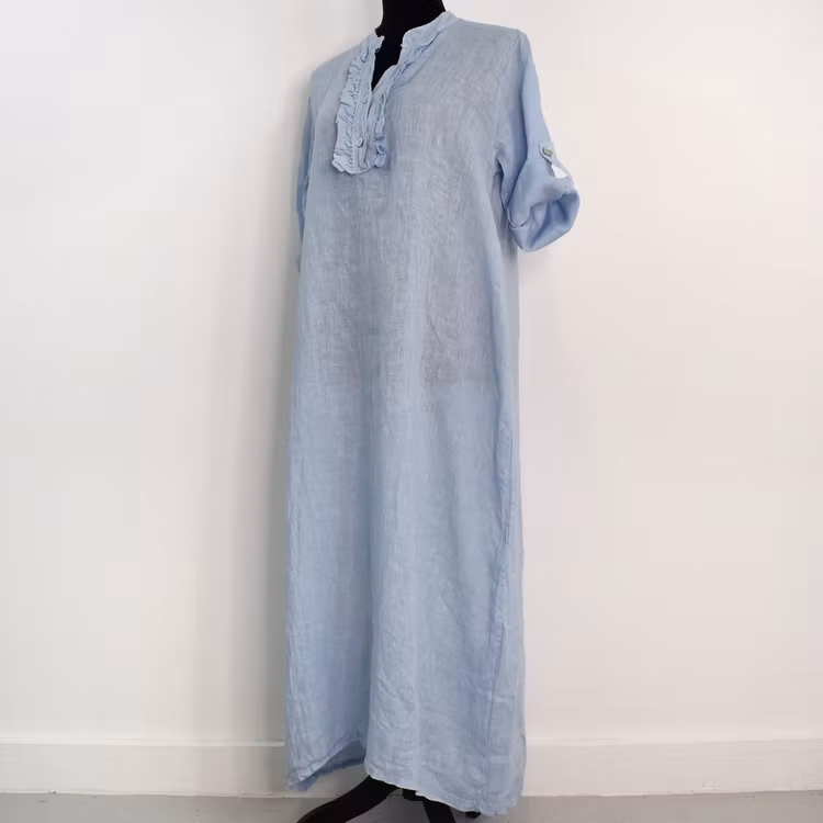 ANDRASORTERING Linneklänning Krås CIELO