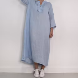 ANDRASORTERING Linneklänning Krås CIELO