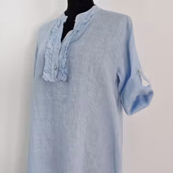 ANDRASORTERING Linneklänning Krås CIELO