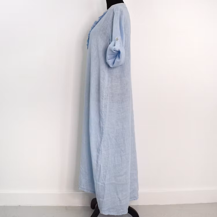 ANDRASORTERING Linneklänning Krås CIELO