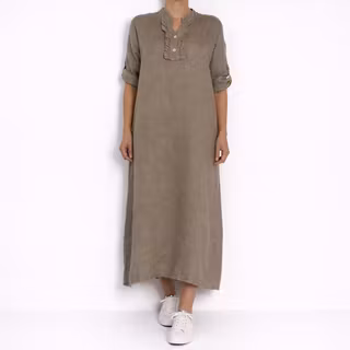 ANDRASORTERING Linneklänning Krås FANGO