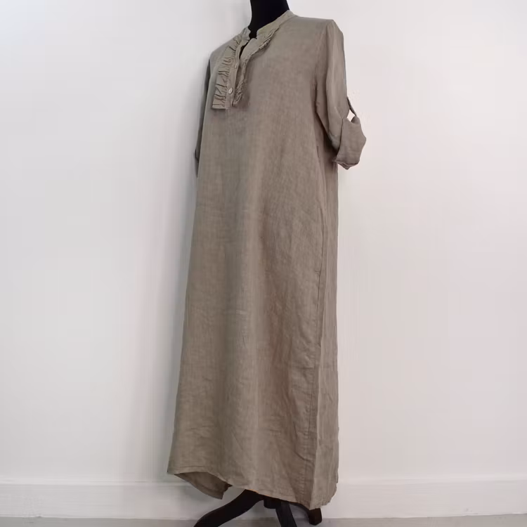 ANDRASORTERING Linneklänning Krås FANGO