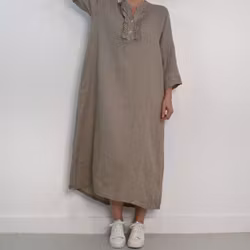 ANDRASORTERING Linneklänning Krås FANGO