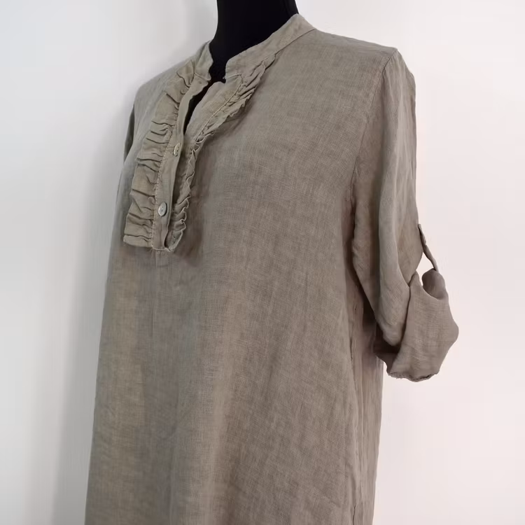 ANDRASORTERING Linneklänning Krås FANGO