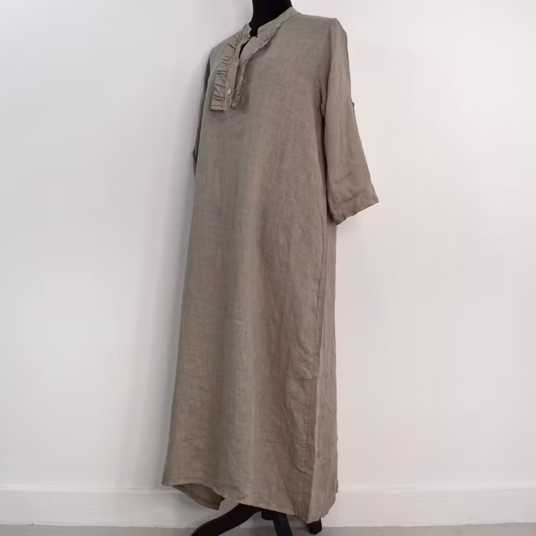 ANDRASORTERING Linneklänning Krås FANGO