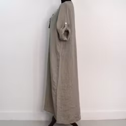 ANDRASORTERING Linneklänning Krås FANGO