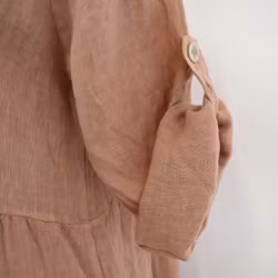 ANDRASORTERING Linneklänning med Fickor MIU MIU