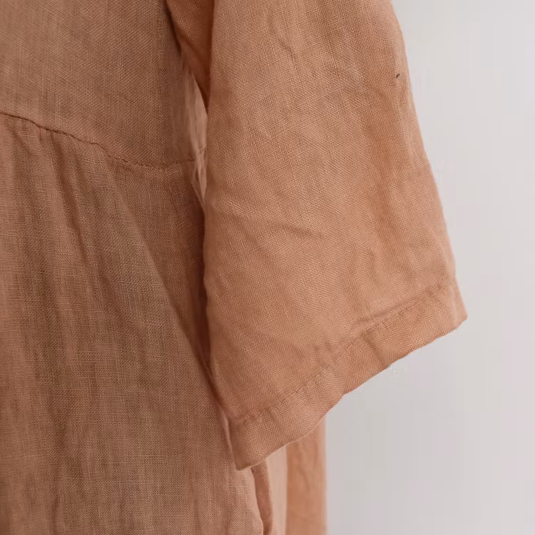 ANDRASORTERING Linneklänning med Fickor MIU MIU