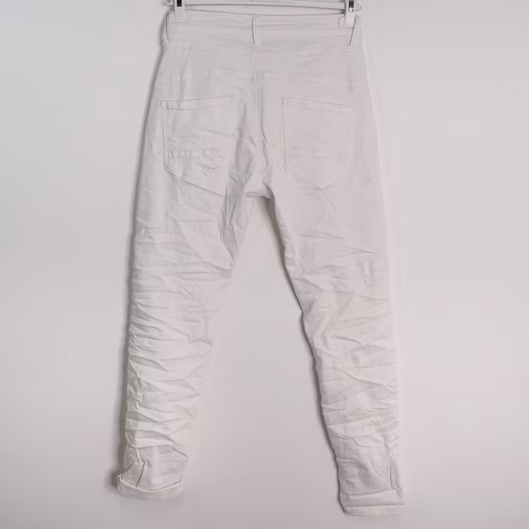 ANDRASORTERING Jeans med Knappar VIT - 3D Denim