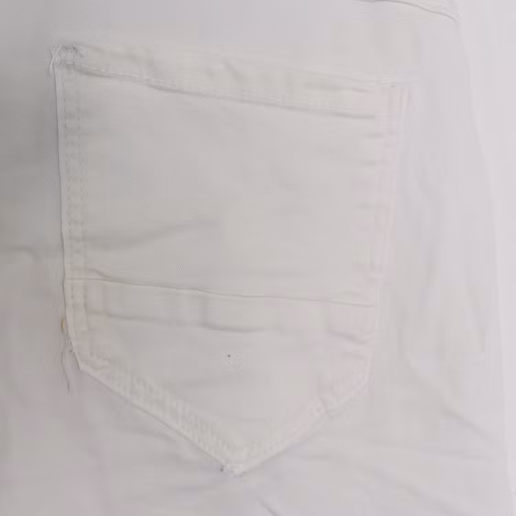 ANDRASORTERING Jeans med Knappar VIT - 3D Denim