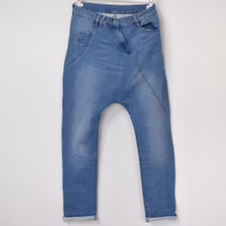 ANDRASORTERING Jeans Baggy LJUS BLÅ - 3D Denim
