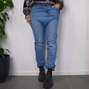 ANDRASORTERING Jeans Baggy LJUS BLÅ - 3D Denim