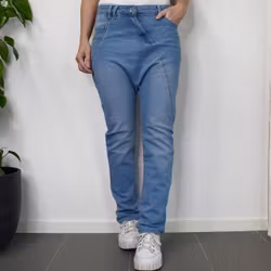 ANDRASORTERING Jeans Baggy LJUS BLÅ - 3D Denim