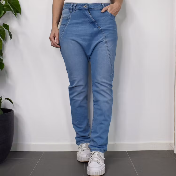 ANDRASORTERING Jeans Baggy LJUS BLÅ - 3D Denim