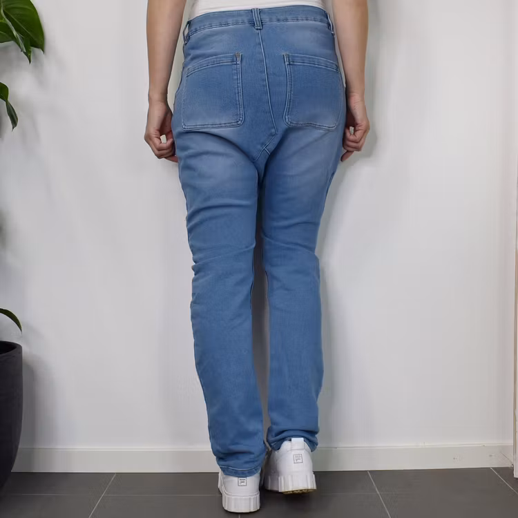 ANDRASORTERING Jeans Baggy LJUS BLÅ - 3D Denim