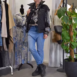 ANDRASORTERING Jeans Baggy LJUS BLÅ - 3D Denim